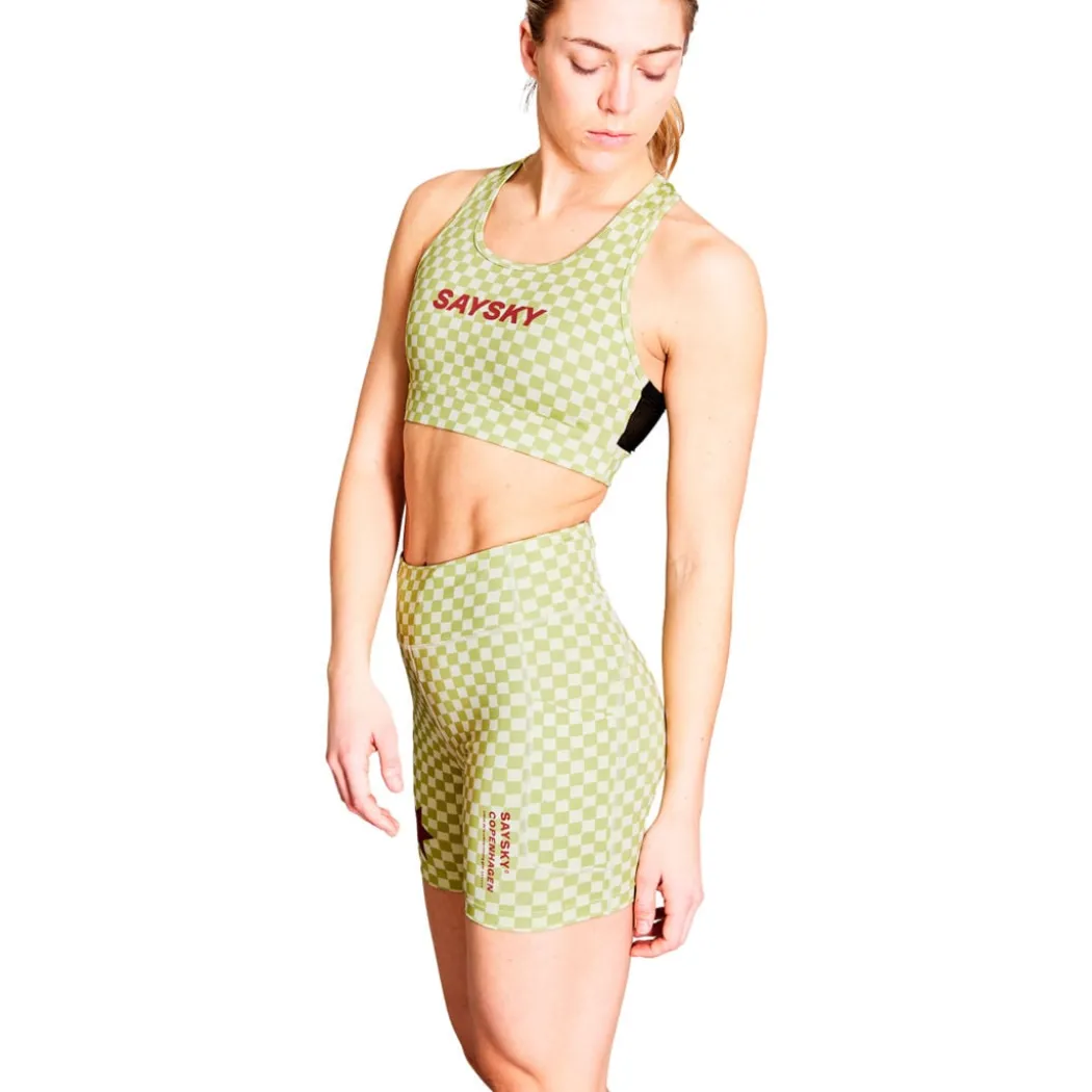 CHECKER COMBAT+ SHORT TIGHTS 7" LÖPARSHORTS