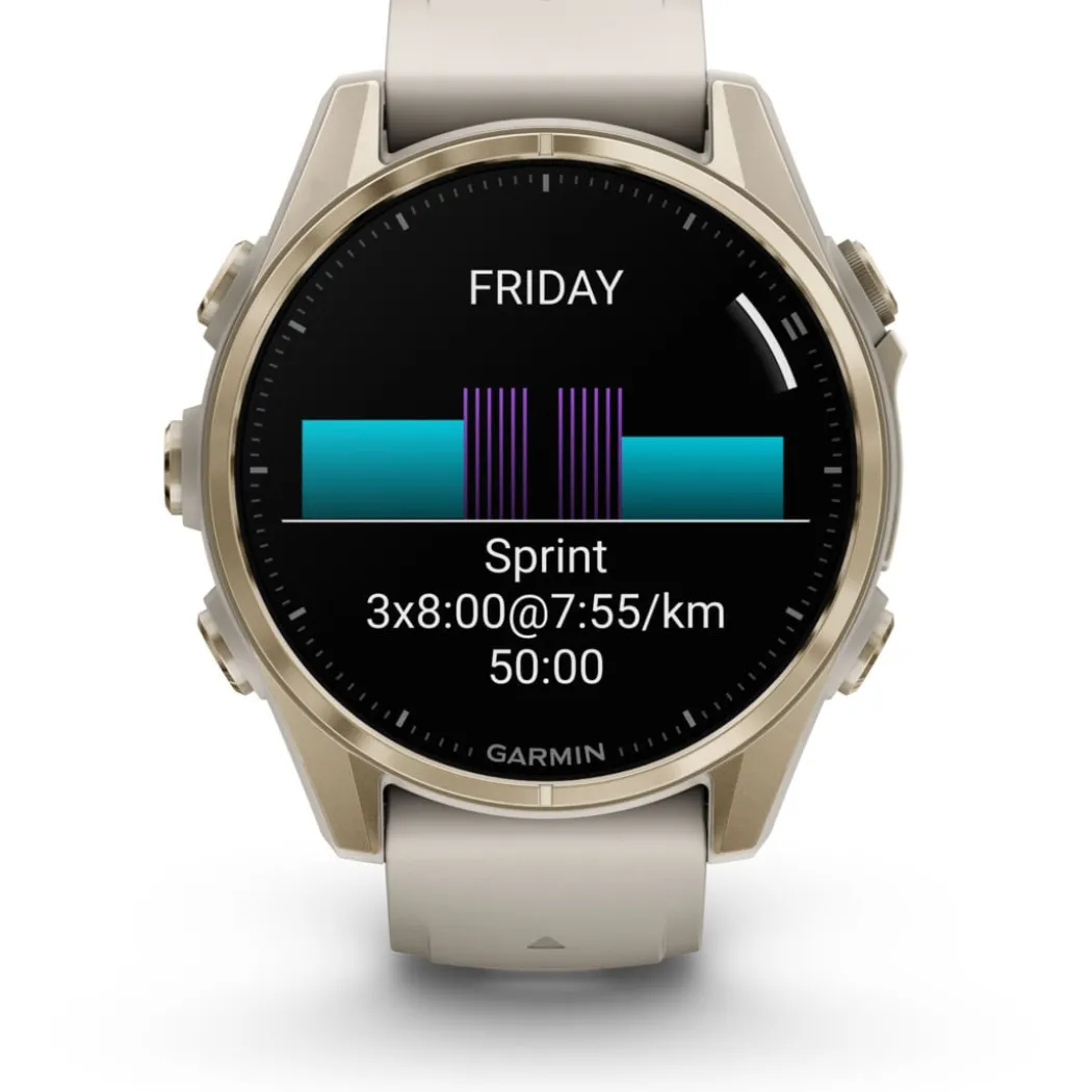 FENIX 8 43 MM AMOLED SAPPHIRE TRÄNINGSKLOCKA