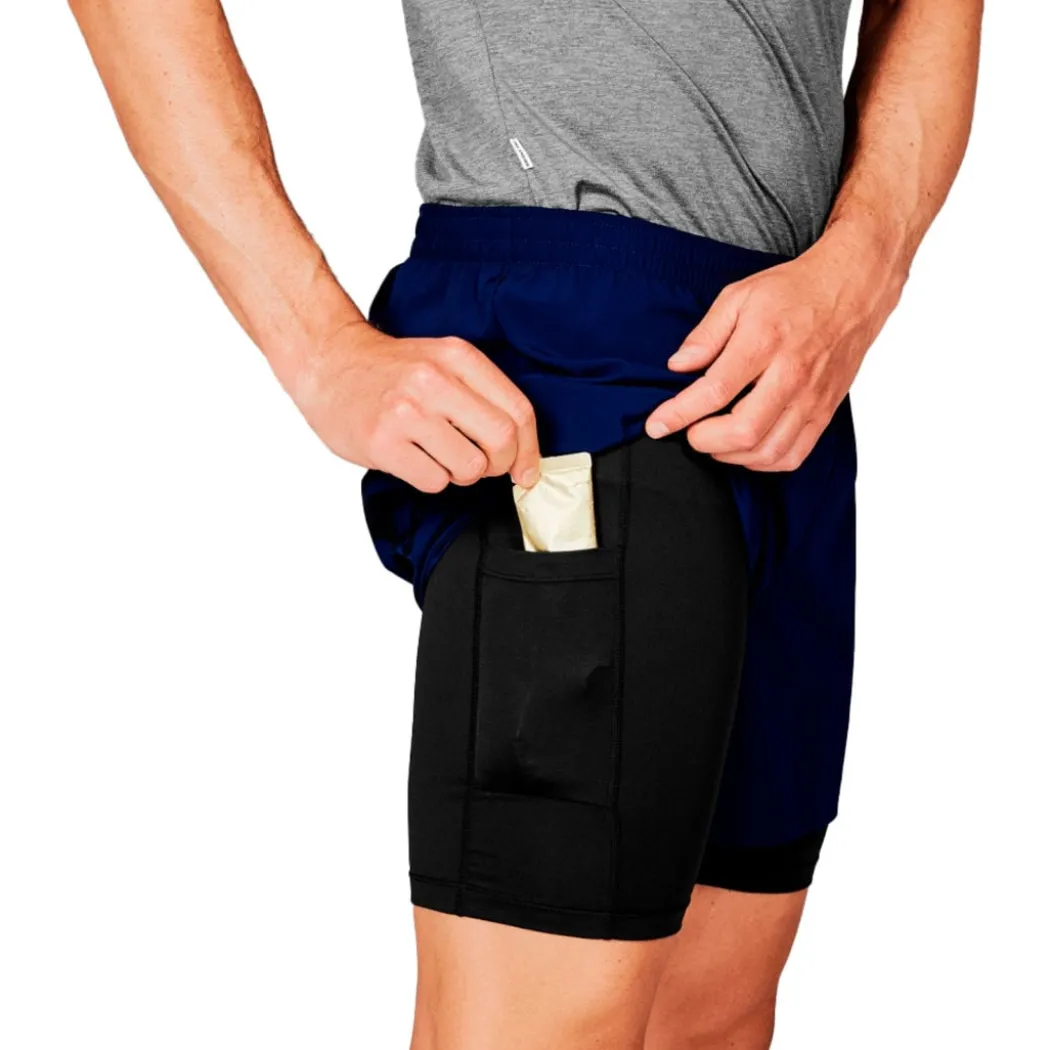 PACE 2IN1 SHORTS 5" LÖPARSHORTS