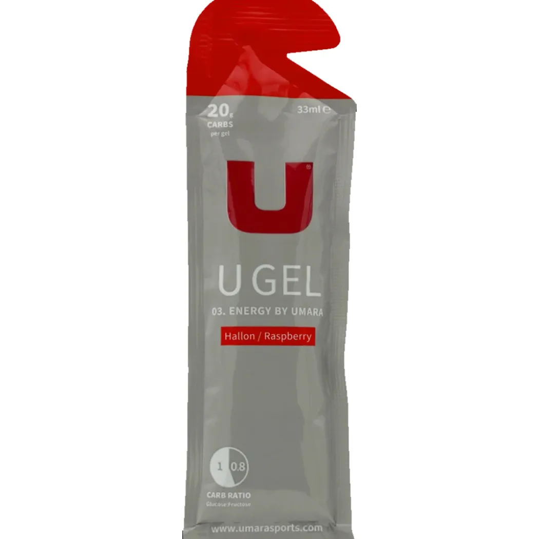 U Gel Hallon (33ml/42g) Energigel